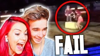 REACTING TO TOUR FAILS 2 [upl. by Clare]