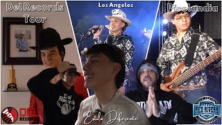 Del Records Tour amp Picolandia En Los Angeles CA  Estilo Diferente Tocada Vlog [upl. by Beitris]