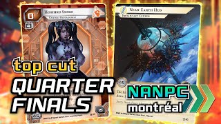 NANPC Montréal Top Cut  Quarterfinals  ysengrin Hoshiko vs kysra NEH  Android Netrunner [upl. by Ailemac575]