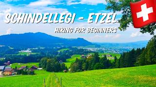 🐮 Switzerland Hiking for beginners  Schindellegi to Etzel Kulm 4k 🇨🇭 [upl. by Neram]