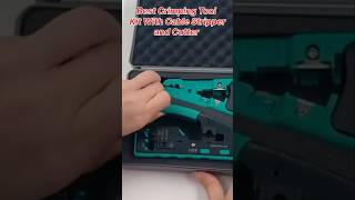 Wire Crimping Tool  Tool Kit Review  shorts ytshorts tools crimpingtool [upl. by Arrik]