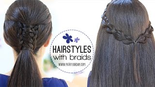 Hairstyles with braids [upl. by Cogn]