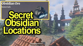 How to get Obsidian Ore  Secret Spots  Enshrouded [upl. by Ferdinanda320]