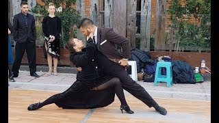 Amazing Real Tango Street Dance in Buenos Aires Argentina [upl. by Becka18]