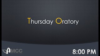 Thursday Oratory 10102024 [upl. by Levitan]