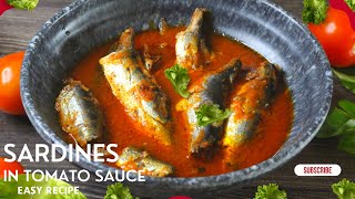 Sardines In Tomato Sauce  How to Cook Sardines in Tomato Sauce in Pressure Cooker [upl. by Sarge146]