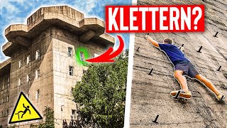 Schwieriges KLETTERMANÖVER in WWIIBUNKERFESTUNG🪢  Unsere NERVEN sind am LIMIT [upl. by Aihsinyt]