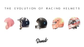 The Evolution of Racing Helmets  Donut Media [upl. by Gonagle206]