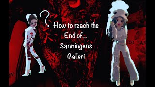 HOW TO REACH THE END OF SANNINGENS GALLERILANA LOREFULL TUTORIALNOT 100 GUARANTEEDStarry [upl. by Einahc944]