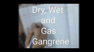 General Pathology lecture5  Gangrene hindi Dry wet and gas gangrene [upl. by Lerraf419]