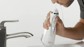 How to Use the Waterpik™ Cordless Advanced Water Flosser WP560 [upl. by Welcher368]