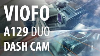 Review Viofo A129 Duo dash cam frontrear with parking mode 1080p30 f16 [upl. by Gore]