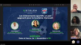 Webinaire  Les événements sportifs un pari gagnant pour le tourisme Marocain [upl. by Siger]