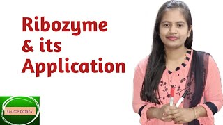 Ribozyme  Structure  Types  Mechanism  Application  In Hindi sourcebotany7203 [upl. by Eedna]