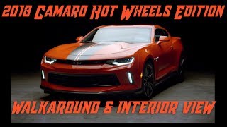 2018 Camaro Hot Wheels Edition  ZL1 1LE  Walkaround and Interior [upl. by Sheline]