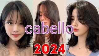 CORTES EN TENDENCIA 2024 ✂️ ESTILOS Y CORTES DE PELO PARA MUJER [upl. by Cairistiona]