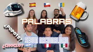 Palabras según nuestra Nacionalidad viral humor español [upl. by Ellinad]