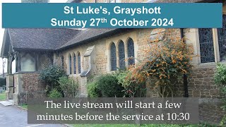 Morning Service from St Lukes Grayshott [upl. by Kara]