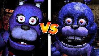 Five Nights at Freddys Plus  ALL Jumpscares VS Original FNAF Comparison Showcase [upl. by Ilka]