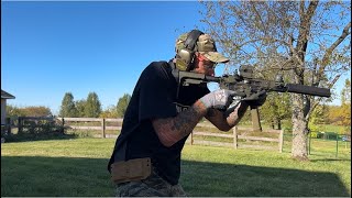 9mm AR pistol with Silencer Review in [upl. by Alburg]