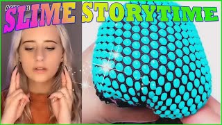 🎧Satisfying Slime Storytime🎧 ❤️💛💚Tiktok Compilations Part 278 [upl. by Judon]