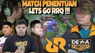 MATCH PENENTUAN ANTARA RRQ DAN DEWA  LETS GO RRQ  RRQ VS DEWA MATCH 3  MPL S13 [upl. by Dania335]