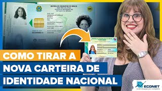 EM TODO O BRASIL NOVA CARTEIRA DE IDENTIDADE A PARTIR DE JANEIRO  PASSO A PASSO PARA EMISSÃO [upl. by Rodenhouse]