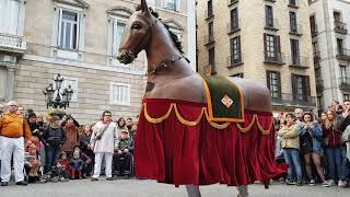 450 anys de la Mulassa de Barcelona I Ball de la Mulassa de Vic  Gegants [upl. by Annatsirhc187]