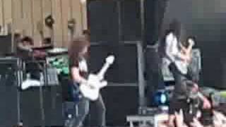 Dragonforce  Through the Fire and Flames LIVE  SACRAMENTO CA Mayhem Festival [upl. by Bussy684]