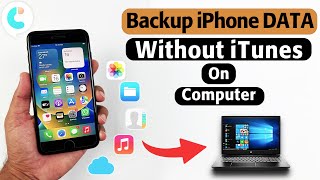 How to Backup iPhone without iTunes on Computer  Backup amp Restore iPhone Data Support iPhone 15 [upl. by Aliuqat276]