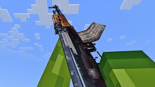 the Best FREE Guns Addon in Minecraft PEBedrock [upl. by Horatia]