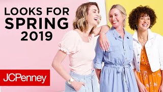 Spring Trends Fashion Beauty amp Hair  JCPenney [upl. by Ma]