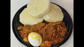 How To Make Garden Egg Stew With Yam [upl. by Ennaisoj697]