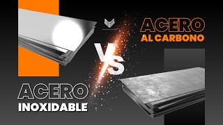 Acero inoxidable vs acero al carbono Conoce sus diferencias [upl. by Naihtsirc]