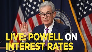 WATCH LIVE Fed chair Jerome Powell holds news conference on interest rates [upl. by Boyt889]