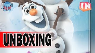 Disney Infinity 3 OLAF Figure Unboxing [upl. by Orat]