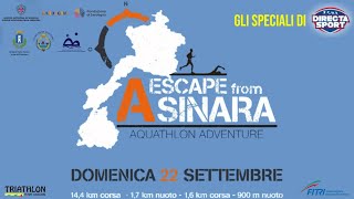 Aquathlon  Escape from Asinara 2024  Lo Speciale [upl. by Bebe]