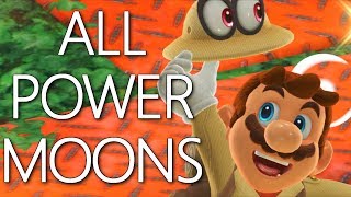 Wooded Kingdom All Power Moons Guide  Mario Odyssey [upl. by Aisital]