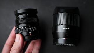 TTArtisan 35mm f18 Vs Fujifilm 35mm f2 WR [upl. by Beberg554]