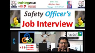 Saudi Aramco Safety Officer amp WPR Job Interview [upl. by Aneger]