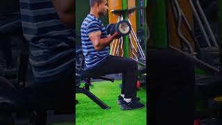 bicepsworkout gymmotivation youtubeshorts fitnessmotivationhealth trendingshortvirelvideo [upl. by Ailugram42]