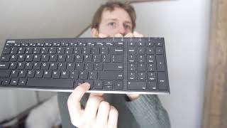 Arteck Slim Wireless Keyboard Full Review [upl. by Refinej849]