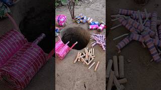 Different Types of Diwali Crackers Testing In Hole  पानी पानी Sound  महाबली बम  KIT KAT  Bullet [upl. by Case]