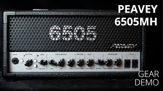 Peavey 6505MH Mini Head Gear Demo [upl. by Novelia]