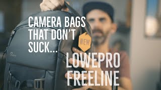 NEW Lowepro FreeLine BP 350 AW Camera Backpack Unboxing [upl. by Eilitan]