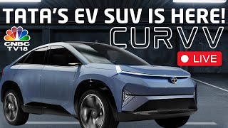 LIVE Tata Curvv EV Coupe SUV India Launch  N18L  CNBC TV18 [upl. by Love]