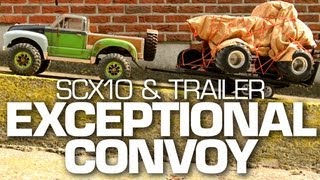 Exceptional convoy Axial SCX10 [upl. by Sheilah429]