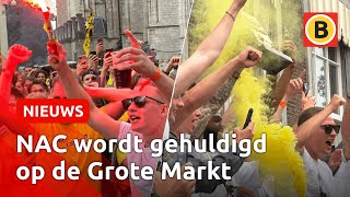 KIJK TERUG huldiging NAC op de Grote Markt  Omroep Brabant [upl. by Islean]