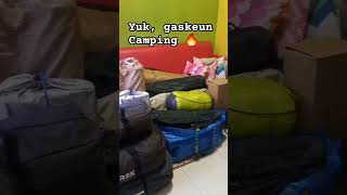 Camping yuk gaskeun 🔥 fypシ゚viral shorts camping gaskeun [upl. by Anaidirib]