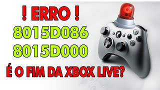 NOVA ONDA DE ERROS NA XBOX LIVE DO XBOX 360  NÃO EXCLUA SEU PERFIL DO XBOX VOCÊ PODE PERDER ELE [upl. by Olds]